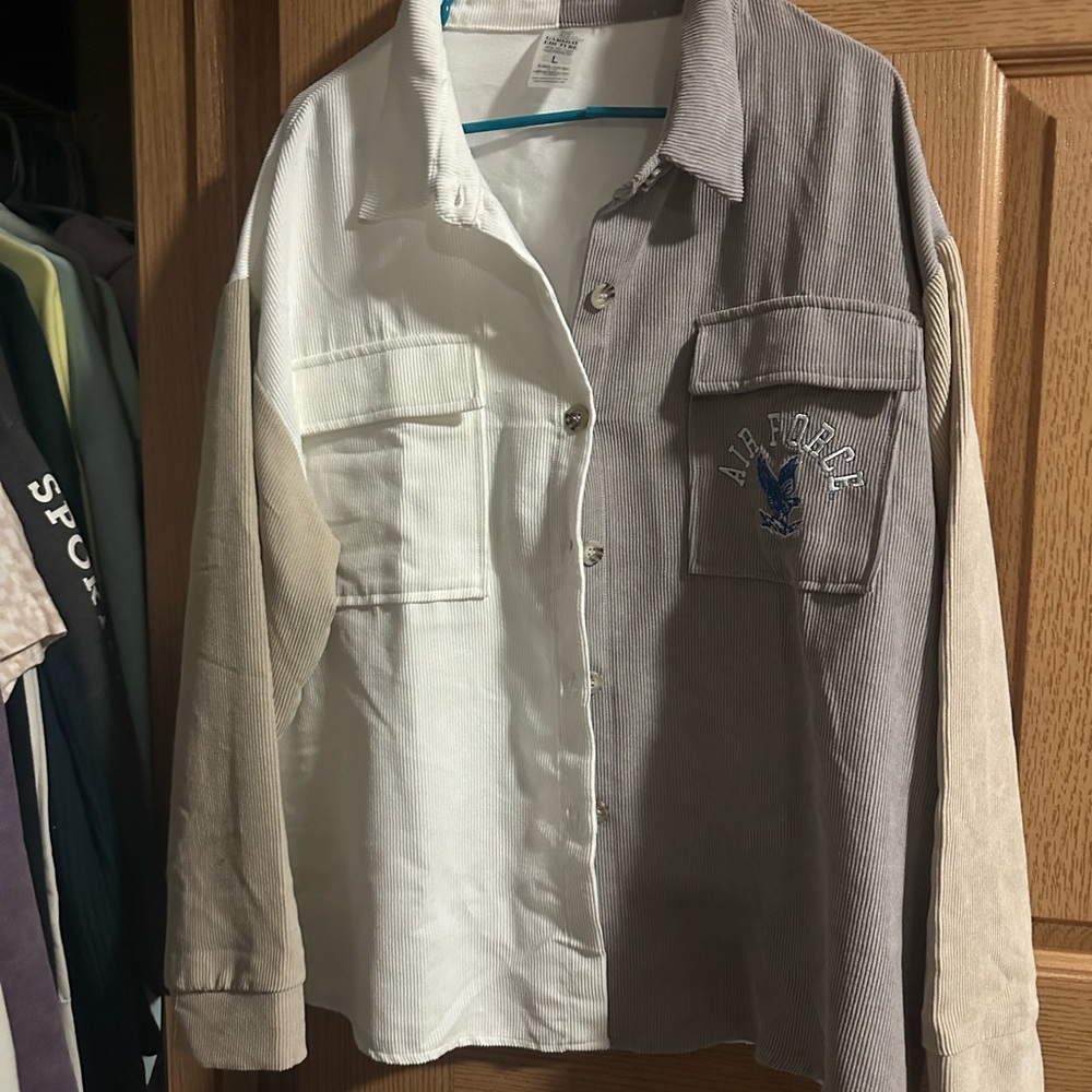 Air Force Two-Tone Women’s Shacket/Flannel